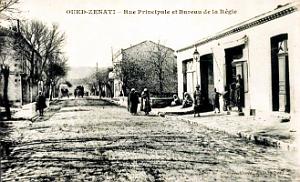 Oued-Zenati - Rue Principale et Bureau de la Regie - 1923
